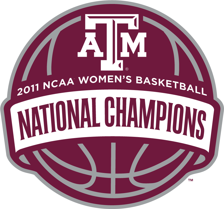 Texas A M Aggies 2011 Champion Logo diy DTF decal sticker